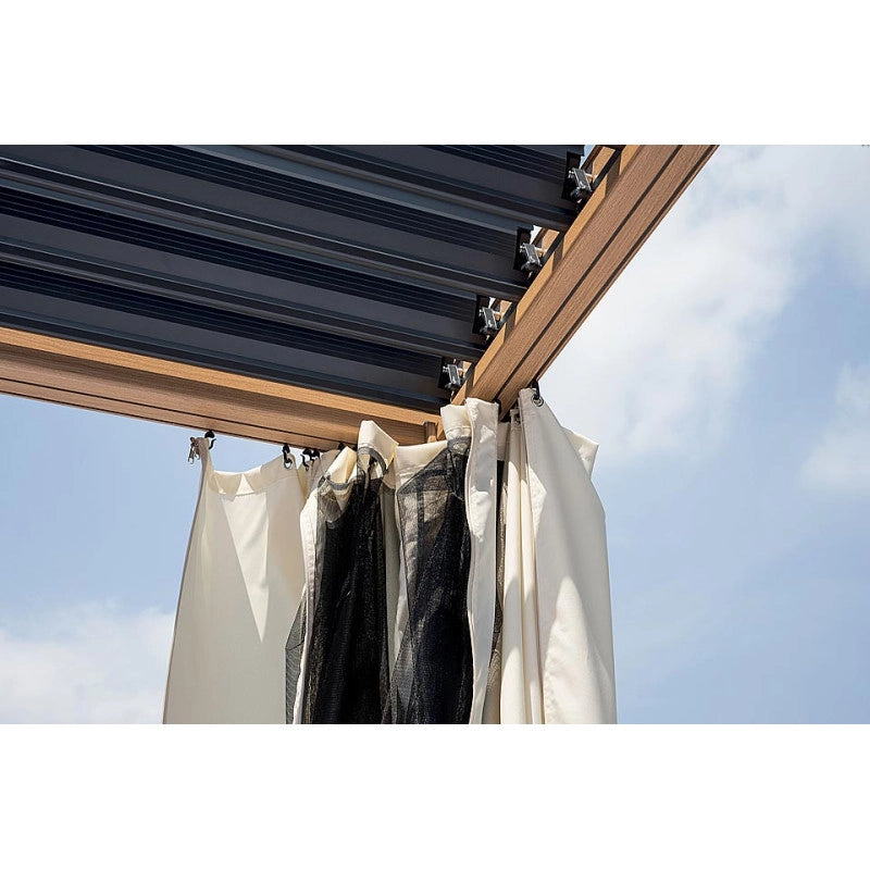 Pergola Texas 3X3 Effetto Legno Moia