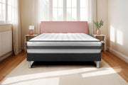 Letto con materasso VITAL POWER RECOVER 150 x 190 cm Rete Kit Nero