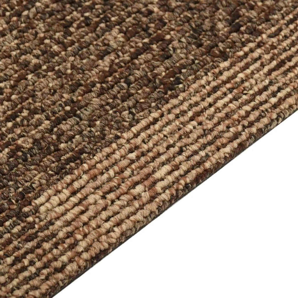 Moquette per pavimenti 20 pz Marrone 50 x 50 cm PP CFW4212612