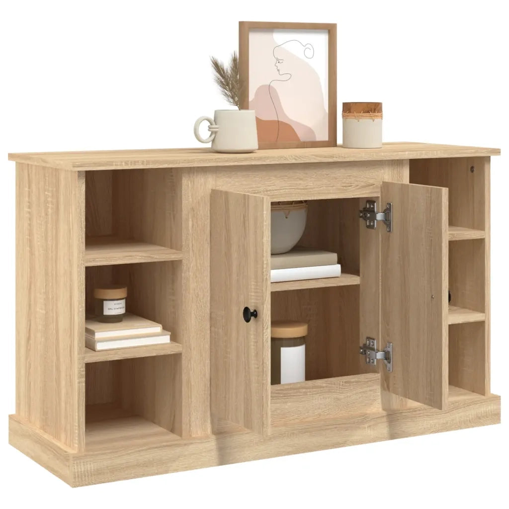 Credenza-Buffet-Armadio da cucina Rovere Sonoma 100x35,5x60 cm in Legno Multistrato