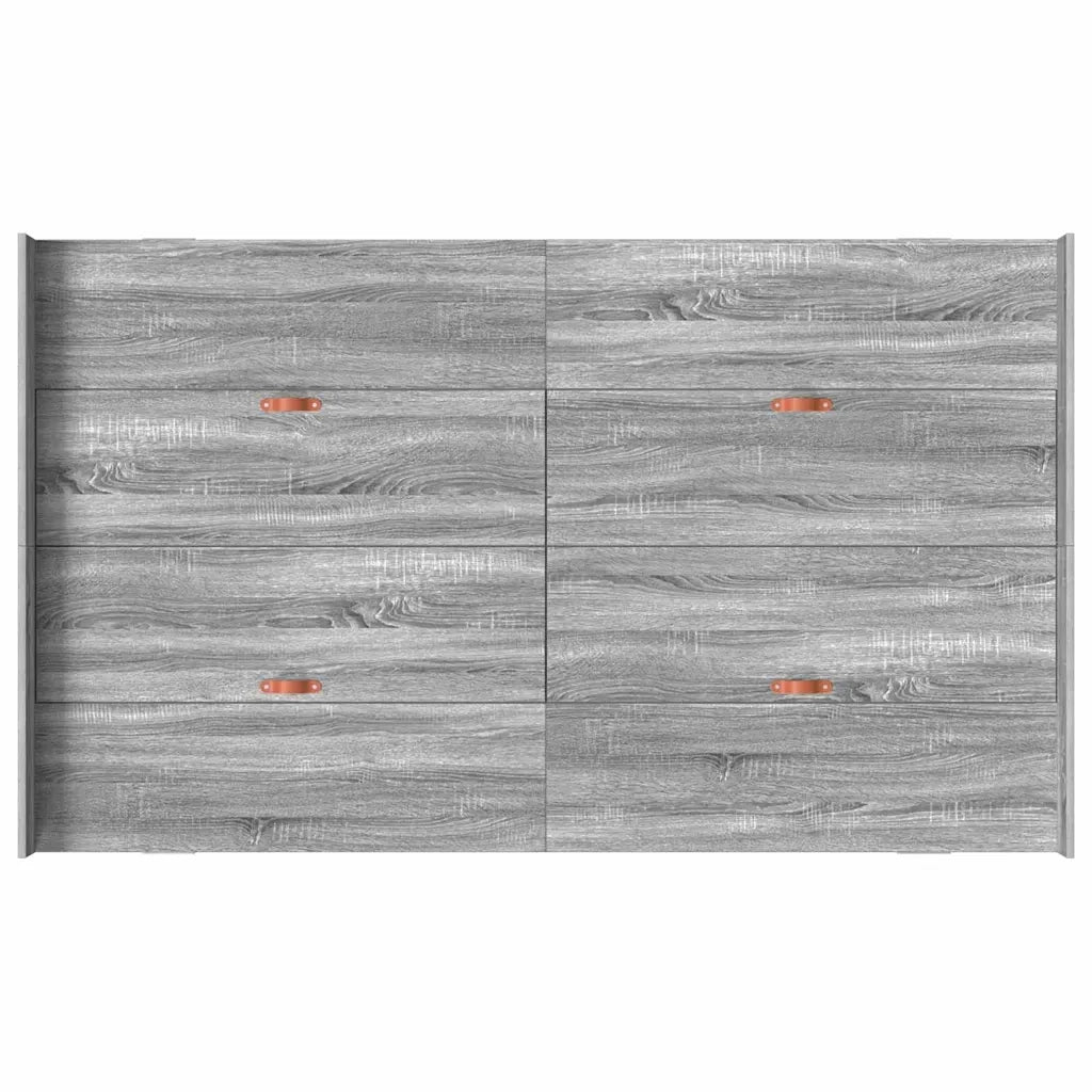 Struttura letto con contenitore Grigio Sonoma 120 x 190 cm 3335330