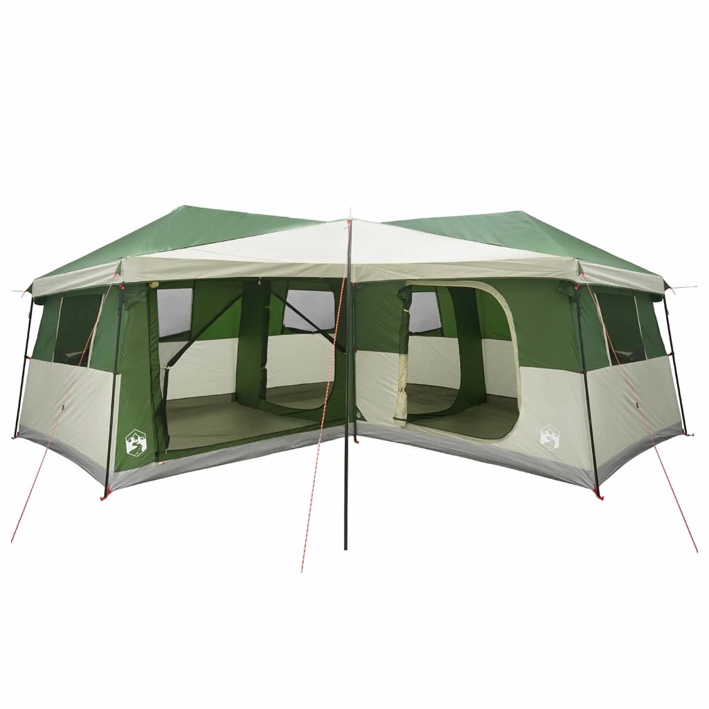 Tenda Familiare con Copertura Impermeabile 14 persona Verde 42042222