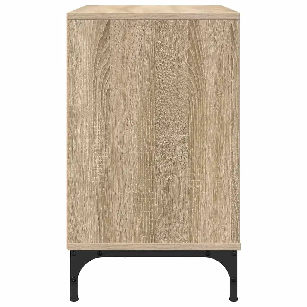 Comodino-Tavolino da notte rovere sonoma 63.5 x 36 x 61 cm Legno multistrato