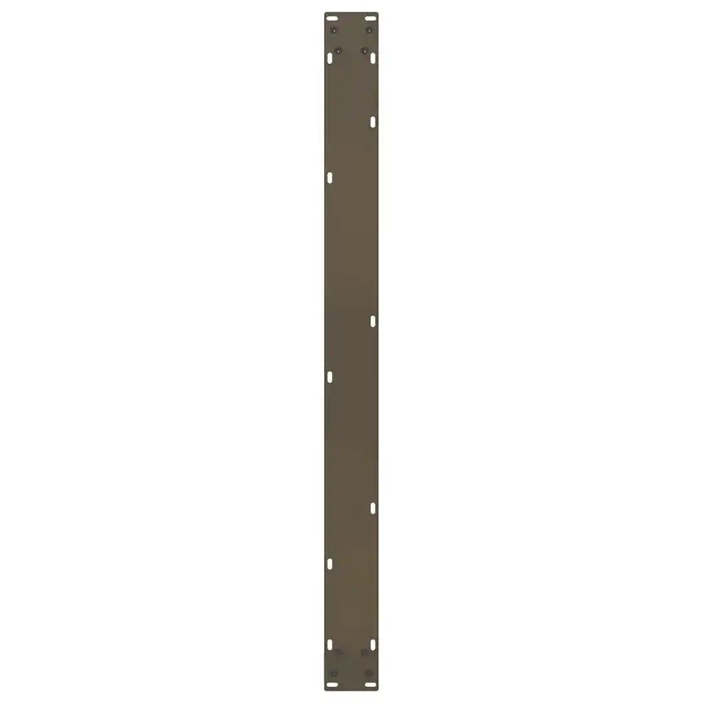 Gambe per tavolo da pranzo a forma di U 3 pz in acciaio naturale 100x(72-73) cm 4013215