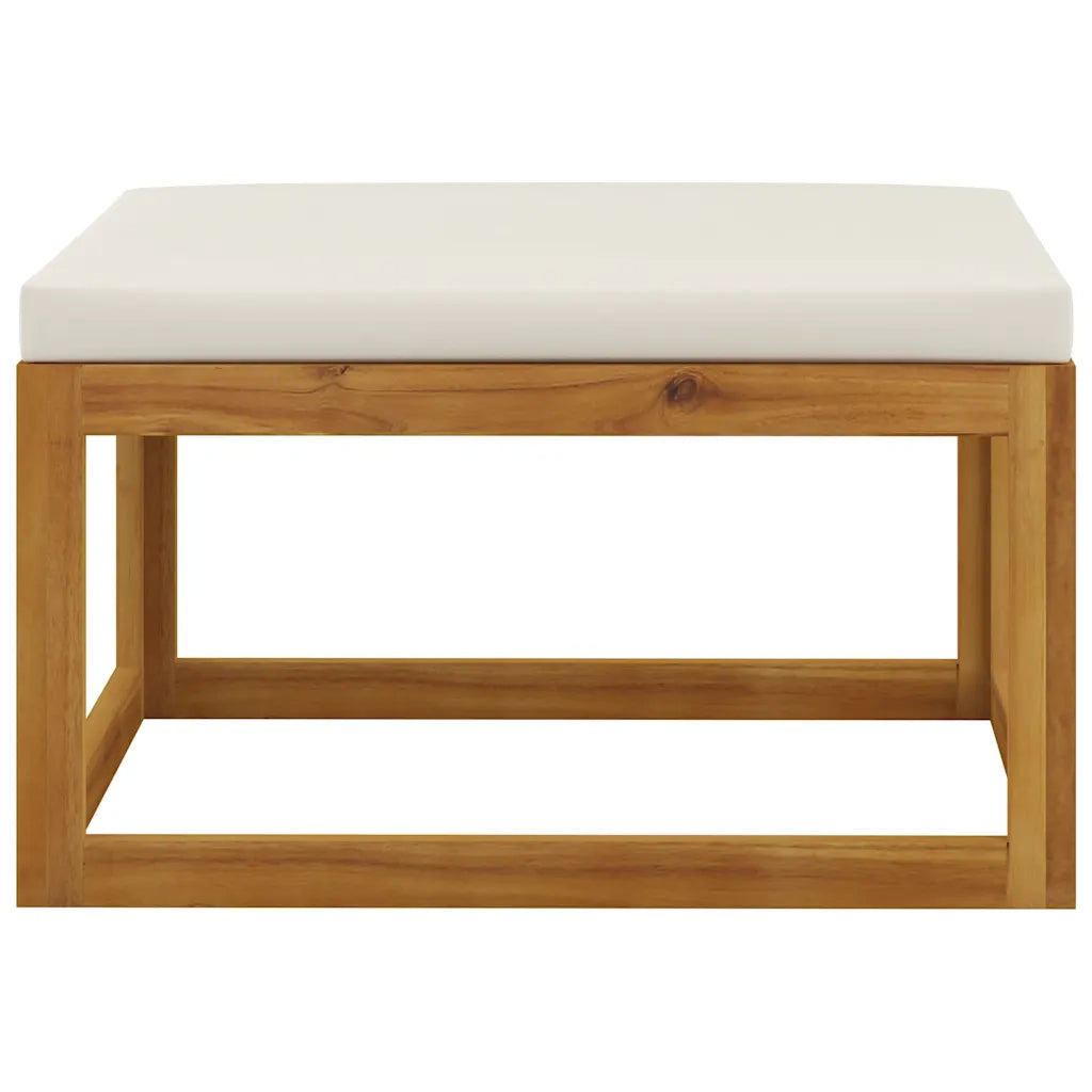 Set Divani Giardino 5 pz con Cuscini Legno Massello di Acacia 45916