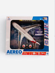 Aereo radiocomandato con luci 27MHz, Eta 3+