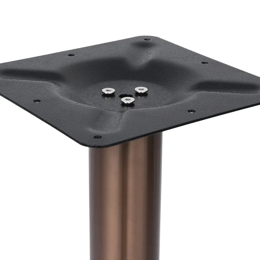 Gamba per Tavolino da Bistrò Oro Ø45x72 cm in Acciaio Inox 325442