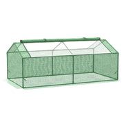 Mini Serra da Giardino 180x90x70 cm in Polietilene Verde
