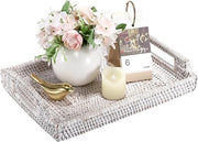 Panno di lavoro in rattan - Decorativo e funzionale - 1 pezzo - Naturale
