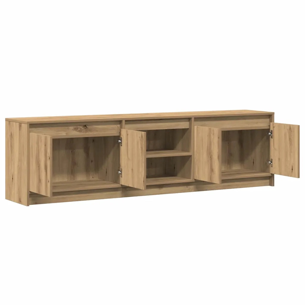 vidaXL Mobile TV Marrone 182 x 34 x 50 cm Legno multistrato