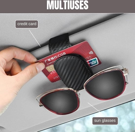 2x Supporto per Carte di Guida per Autovettura - Osservatorio per Carte di Guida Universale - Sostegno per Accessori di Vettura