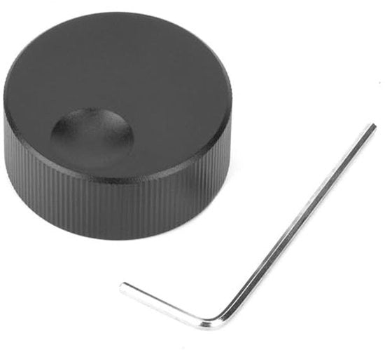 Regolatore di Volume in Alluminio Massivo - 32x13 Mm - Resistenziometrico per 6 Mm