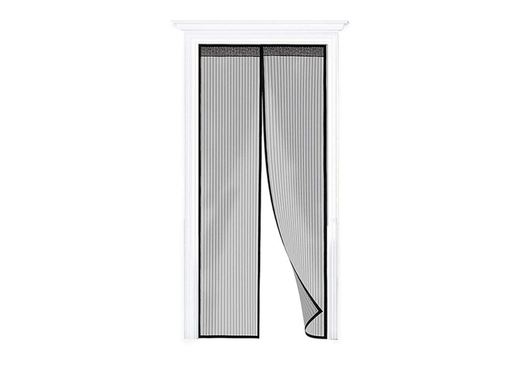 Zanzariera Magnetica Per Porta Ingresso E Finestre Anti Insetti Zanzare Protezione Cimici Mosche Si Chiude da Sola - 90X210 - Nero