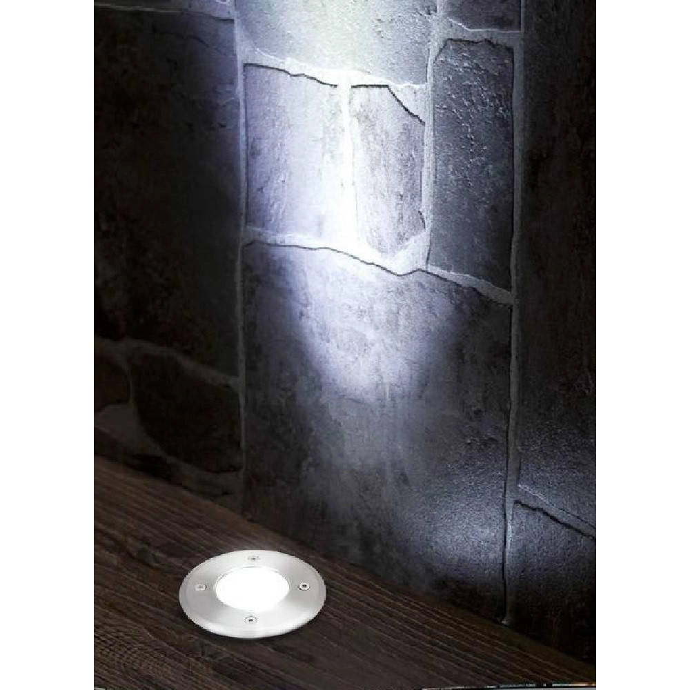 Trade Shop - Faretto Incasso Segnapasso Luce Gu10 Calpestabile Esterno Giardino Lampada Es13 -