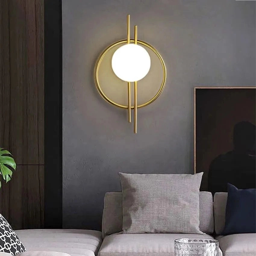 Lampada Da Parete App1436-w Gold