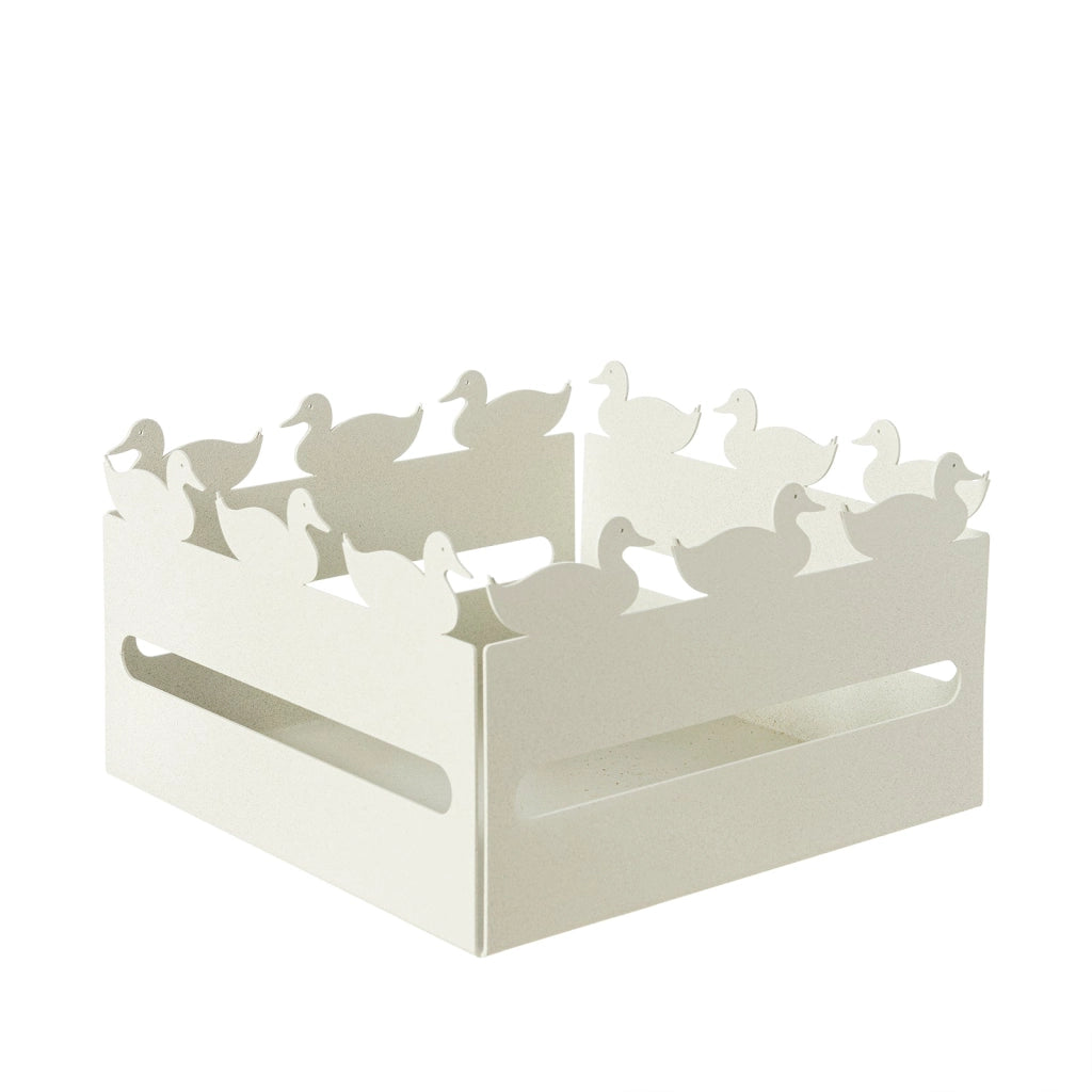 Cestino pane Duck Avorio