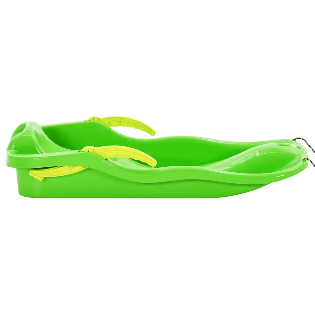 Slittino con Freni Verde 87x40x18 cm in Polipropilene 93715