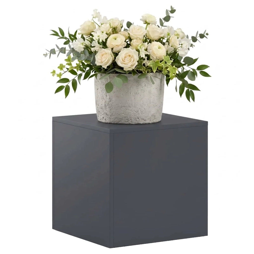 Supporto per piante Antracite 40 x 40 x 40 cm Acciaio Inox 8012520