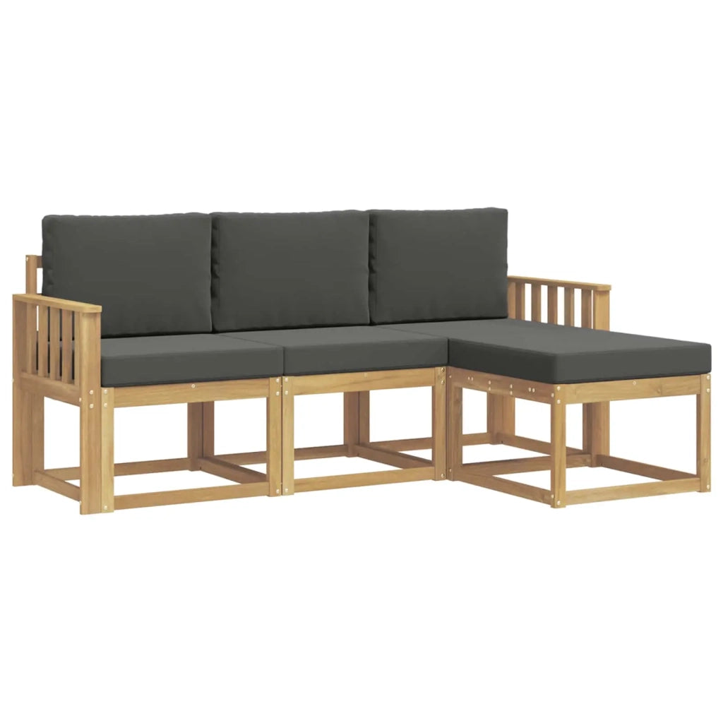 Set di divani da esterno 4 pz 3387451