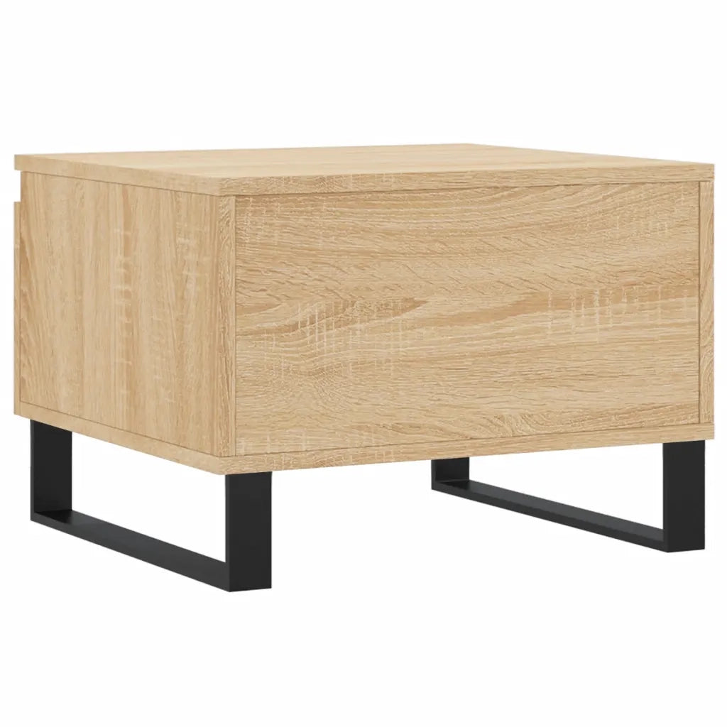 2 pz Tavolini salotto | Tavolino da caff¨¨ | Tavolino da Soggiorno Rovere Sonoma 50x46x35cm Legno Multistrato