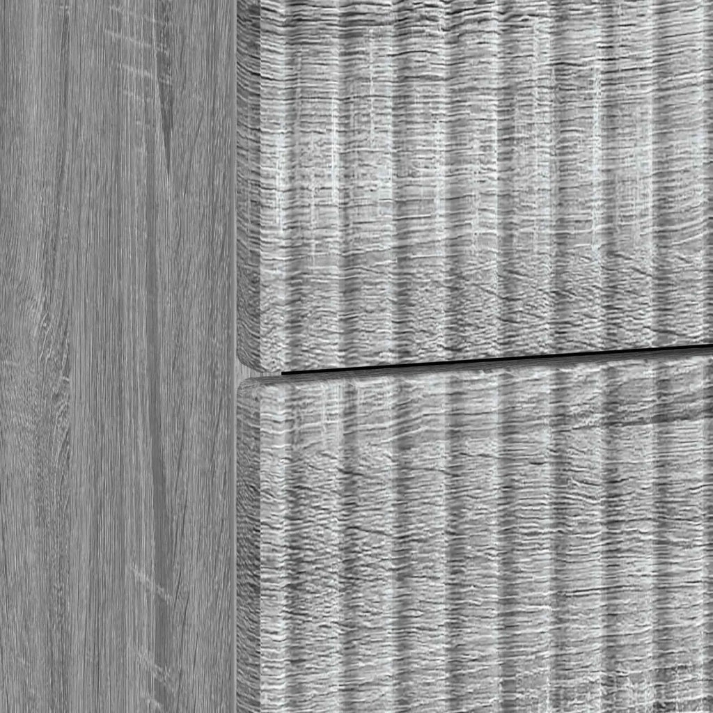 Armadio da Notte con cassetto Grigio Sonoma 62 x 34,5 x 47,5 cm