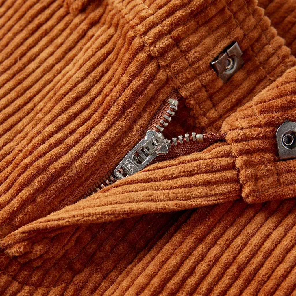 Pantaloni per Bambini in Velluto a Coste Cognac 104 13930