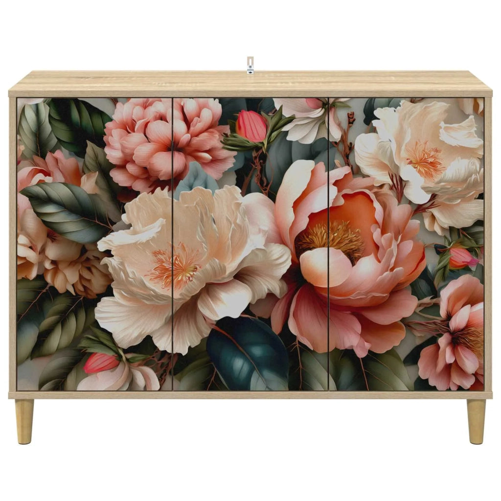 Credenza BORNE Sonoma 102 x 33 x 75 cm Legno ingegnerizzato 8006956