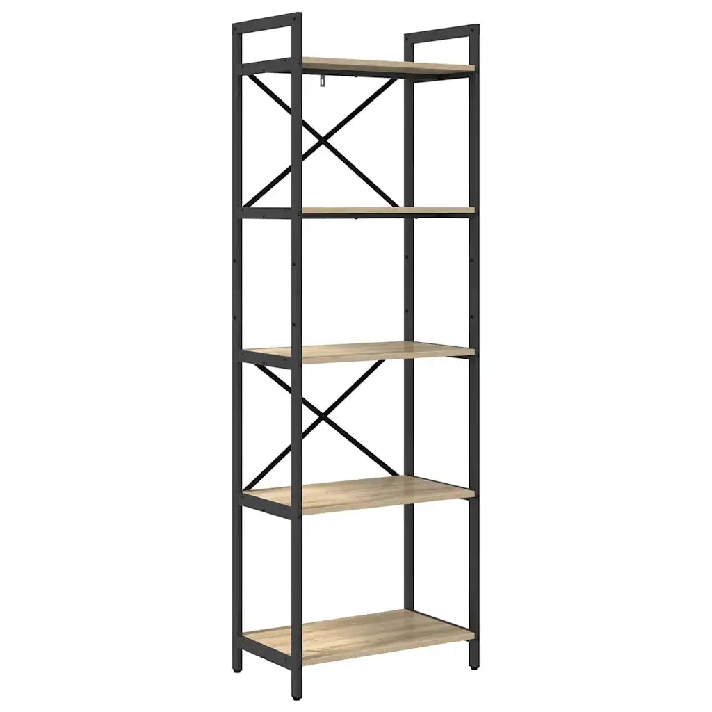 Libreria Rovere Sonoma 56 x 34 x 171 cm Legno multistrato 883863