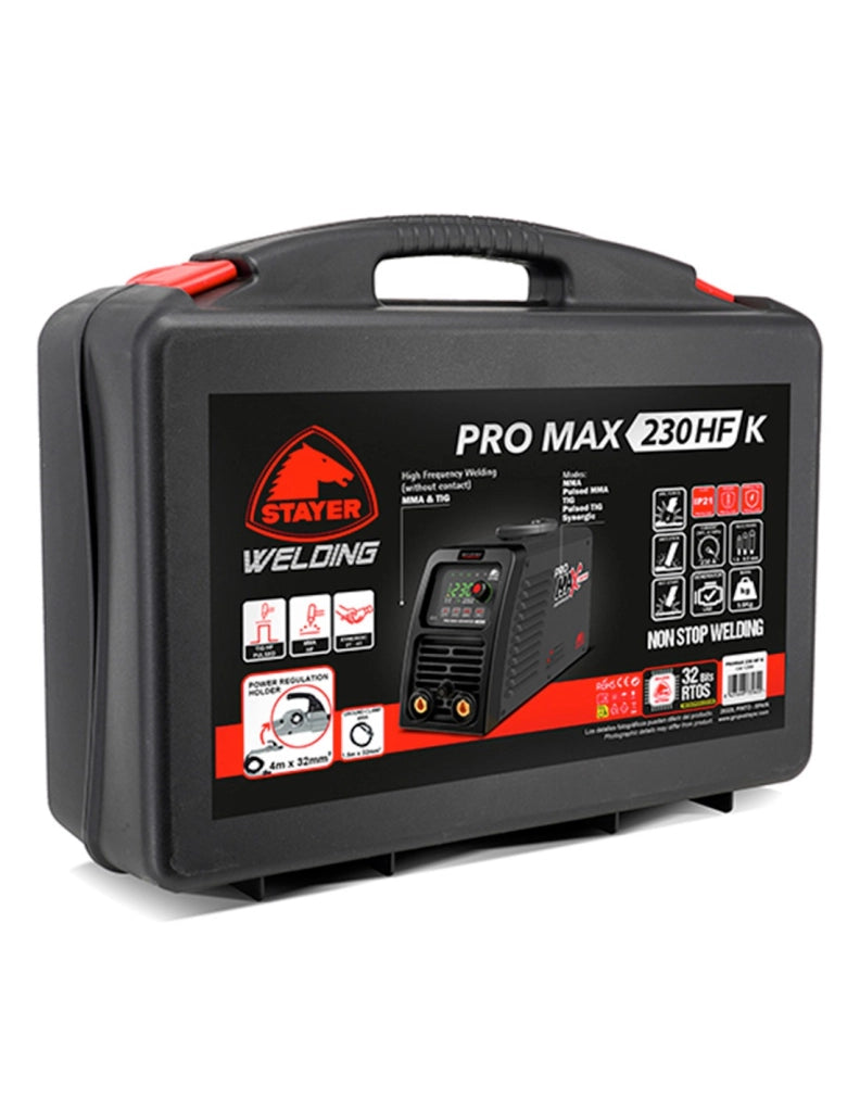 Saldatore INVERTER STAYER PRO MAX 230 HF K