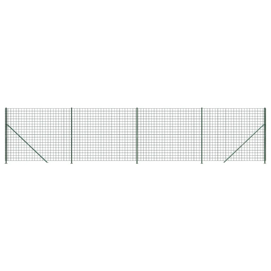 Recinzione Metallica con Flangia Verde 2,2x10 mcod mxl 134728