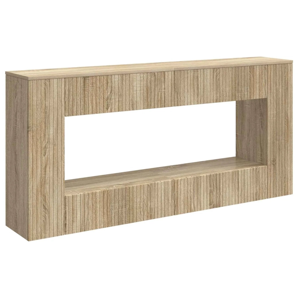 Tavolo consolle Rigato Rovere Sonoma 155 x 29 x 74 cm