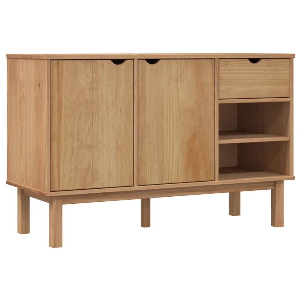 Credenza | Madia | Buffet da pranzo | Armadio da pranzo OTTA 114x43x73,5 cm in Legno Massello di Pino
