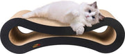 Pavimento da Gatto in Carta Cartonata - Giocattolo per Gatti con Catnip - Costruzione Dura - 50 x 23 x 15 cm