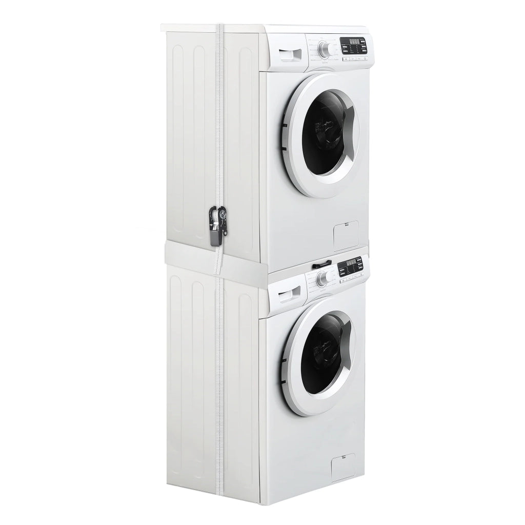 Kit sovrapposizione per lavasciuga standard cm 60 con portasciugamani bianco 03_0006459