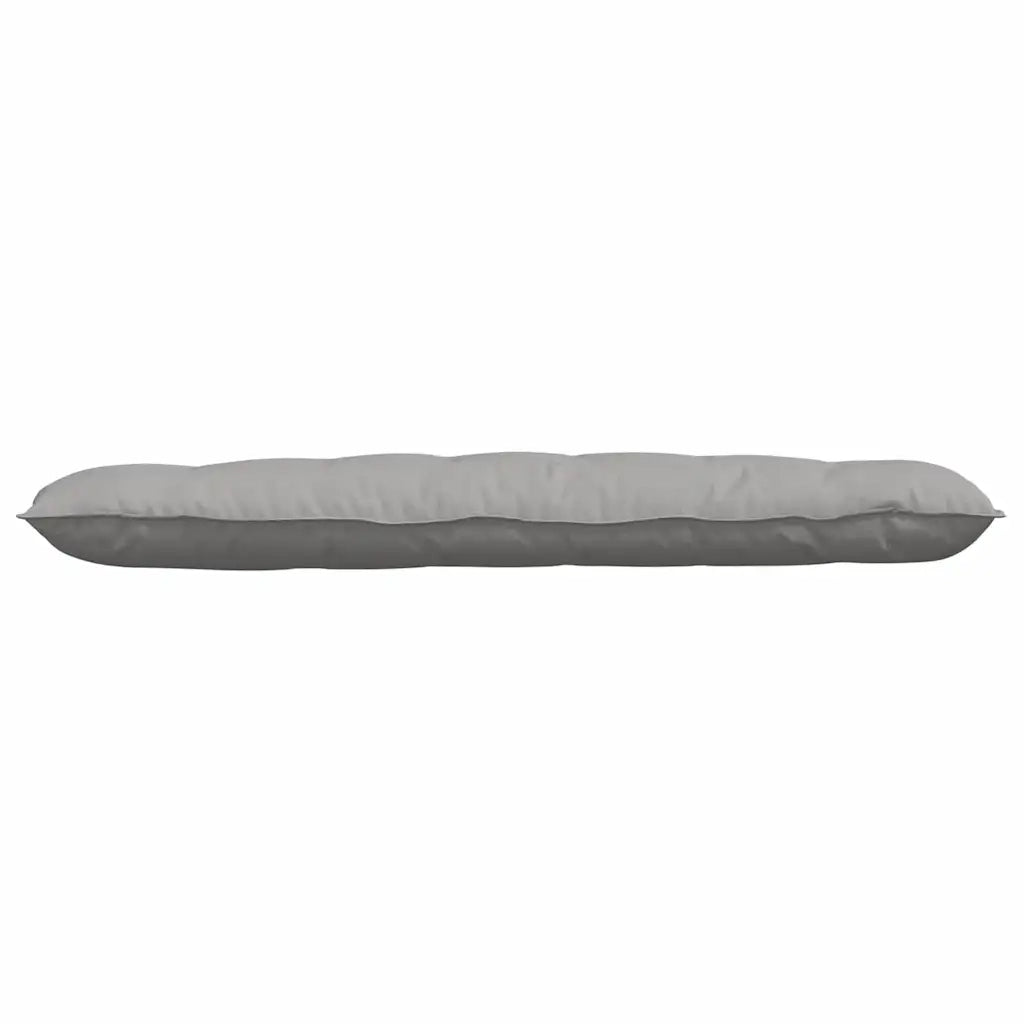 Cuscino per Schiena Grigio Nuvola 160 x 19 x 50 cm Tessuto