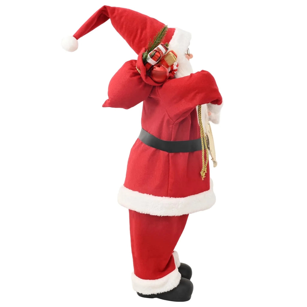 Statuetta di Babbo Natale Rosso 62 cm Poliestere 42050767