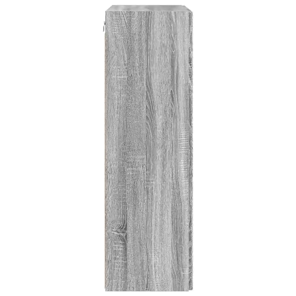 Mobile TV da parete Grigio Sonoma 59,5 x 31 x 100 cm