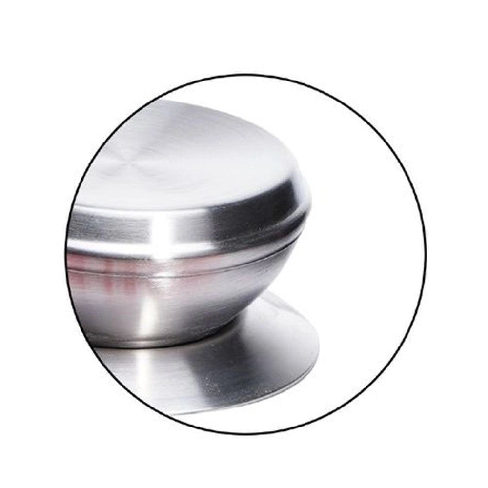 Trade Shop - Pomello Manopola Di Ricambio Per Coperchio Isolamento Termico ø6.5 Cm Argento 607415 -
