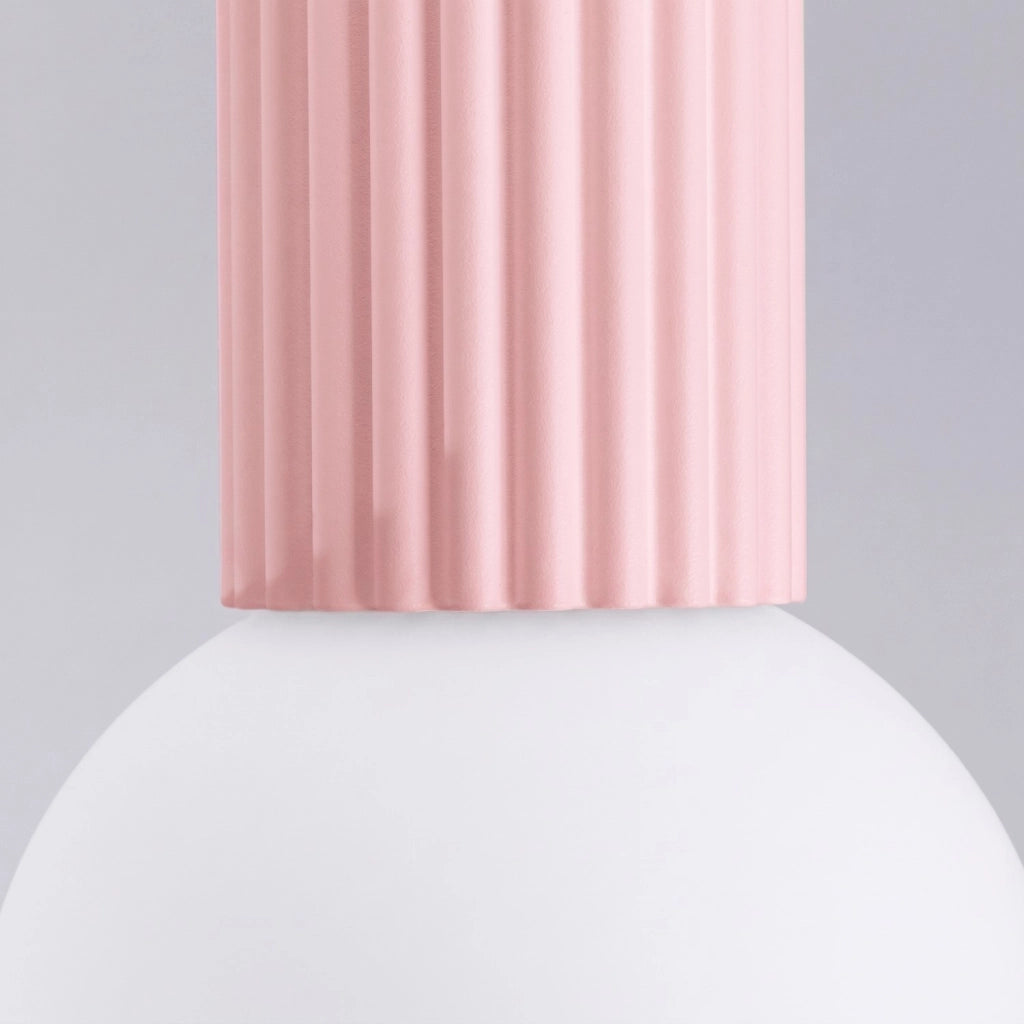 Plafoniera HALO rosa IP44