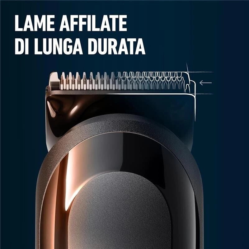 GILLETTE KING C. KIT PROFESSIONALE REGOLABARBA UOMO 3PZ RASOIO ELETTRICO