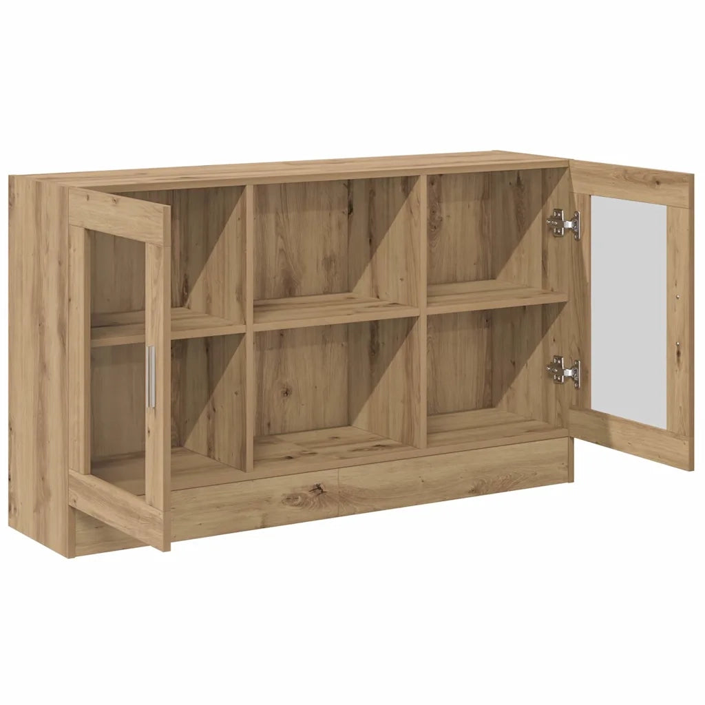 Credenza-Buffet-Armadio da cucina Rovere Artigianale 120x30,5x70 cm in Truciolato 671000