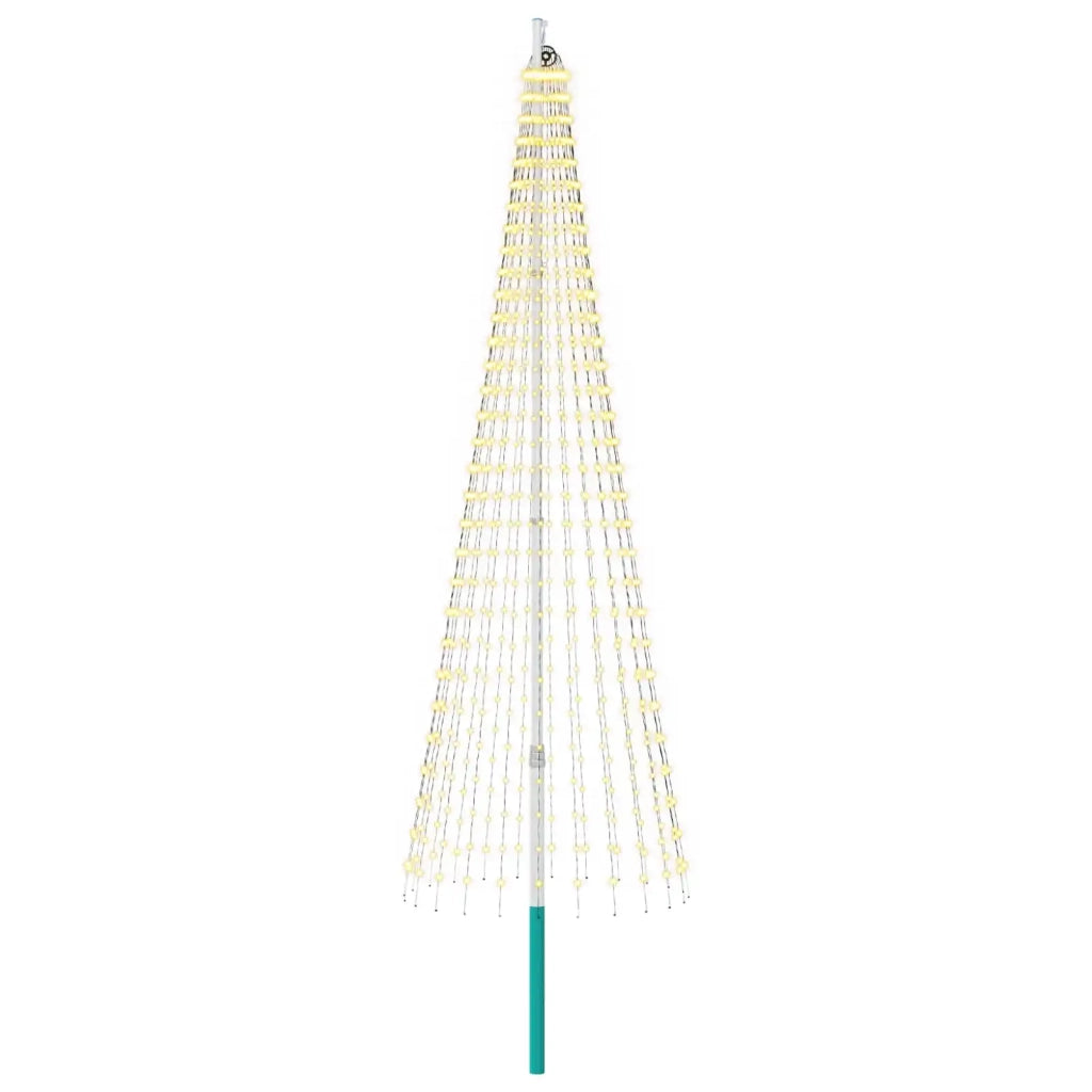 Luci per albero di Natale con picchetti e asta per bandiera 3468900