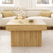 Tavolo salotto in legno - base MDF - 79x79 cm - 46 cm di altezza