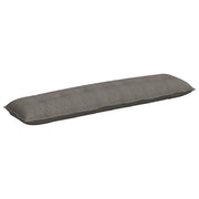 Cuscino per Schiena | Cuscino dorsale Grigio chiaro 200 x 50 cm Tessuto in Cords