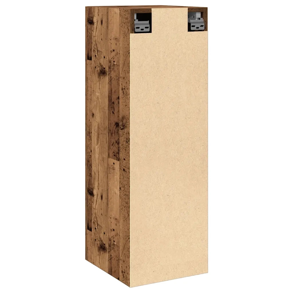 Mobile TV Legno Antico 30,5x30x90 cm in Legno Multistrato