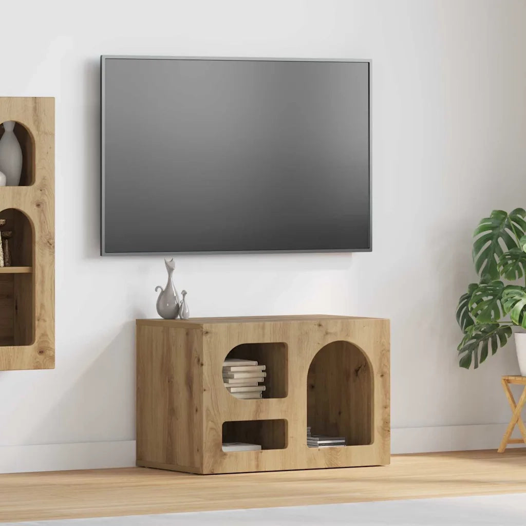 Mobile TV ELST 60 x 35 x 40 cm Rovere artigianale 891293