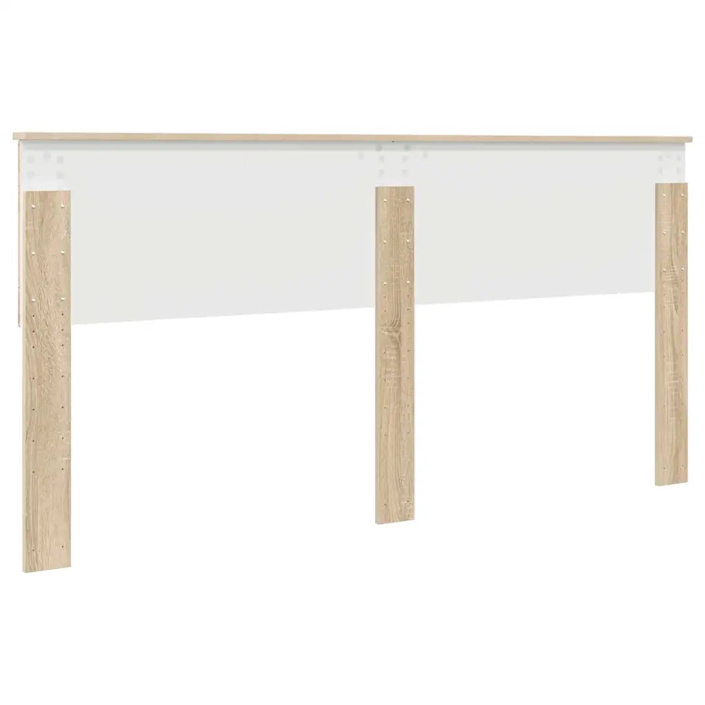 Testiera-Testata-Testiera Decorativa Rovere Sonoma 200 cm Legno multistrato 696943