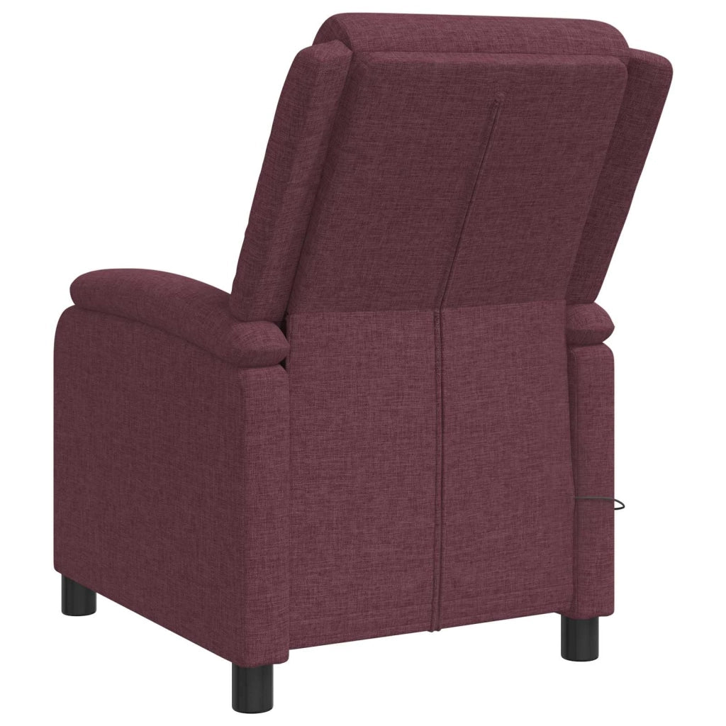 Divano Sedia-Poltrona Massaggiante Viola Tessuto 299304