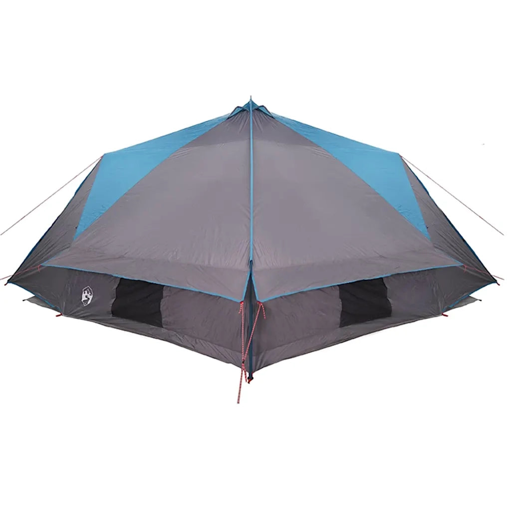 Tenda a teepee per 10 persone Blu e Grigio 567 x 470 x 242 cm 42004066