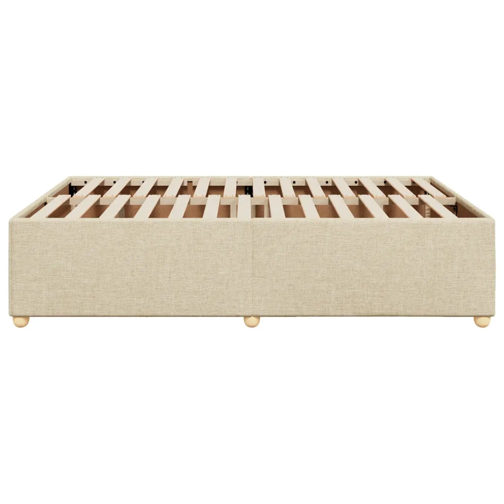 Giroletto senza Materasso Crema 140x190 cm in Tessuto 3284734